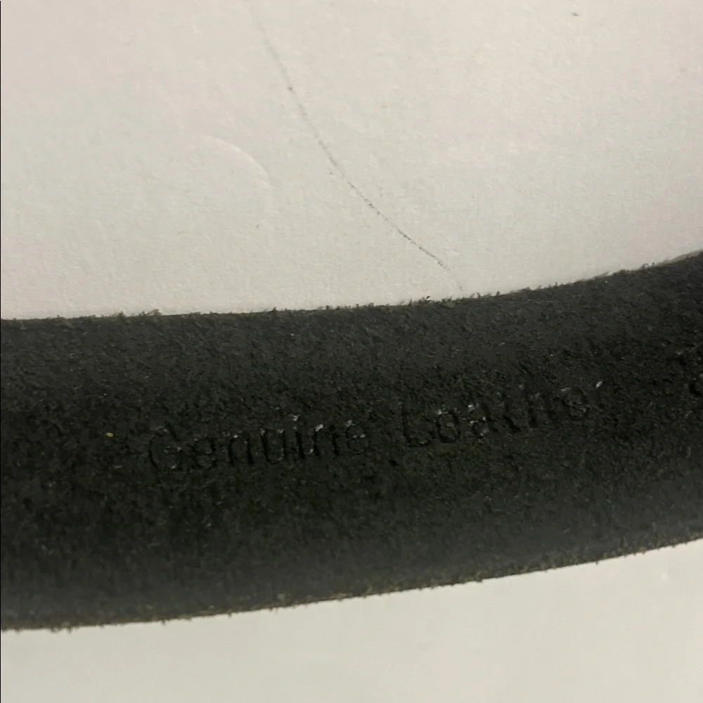 Men’s Black Genuine Leather Belt